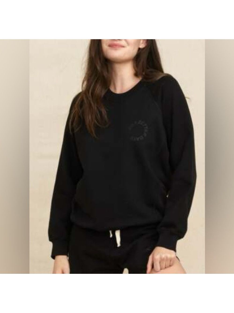 For Days Even Better Days Sweatshirt Black Large Organic Cotton